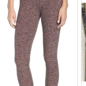 Beyond Yoga Stretch Leggings - Heathered Mauve